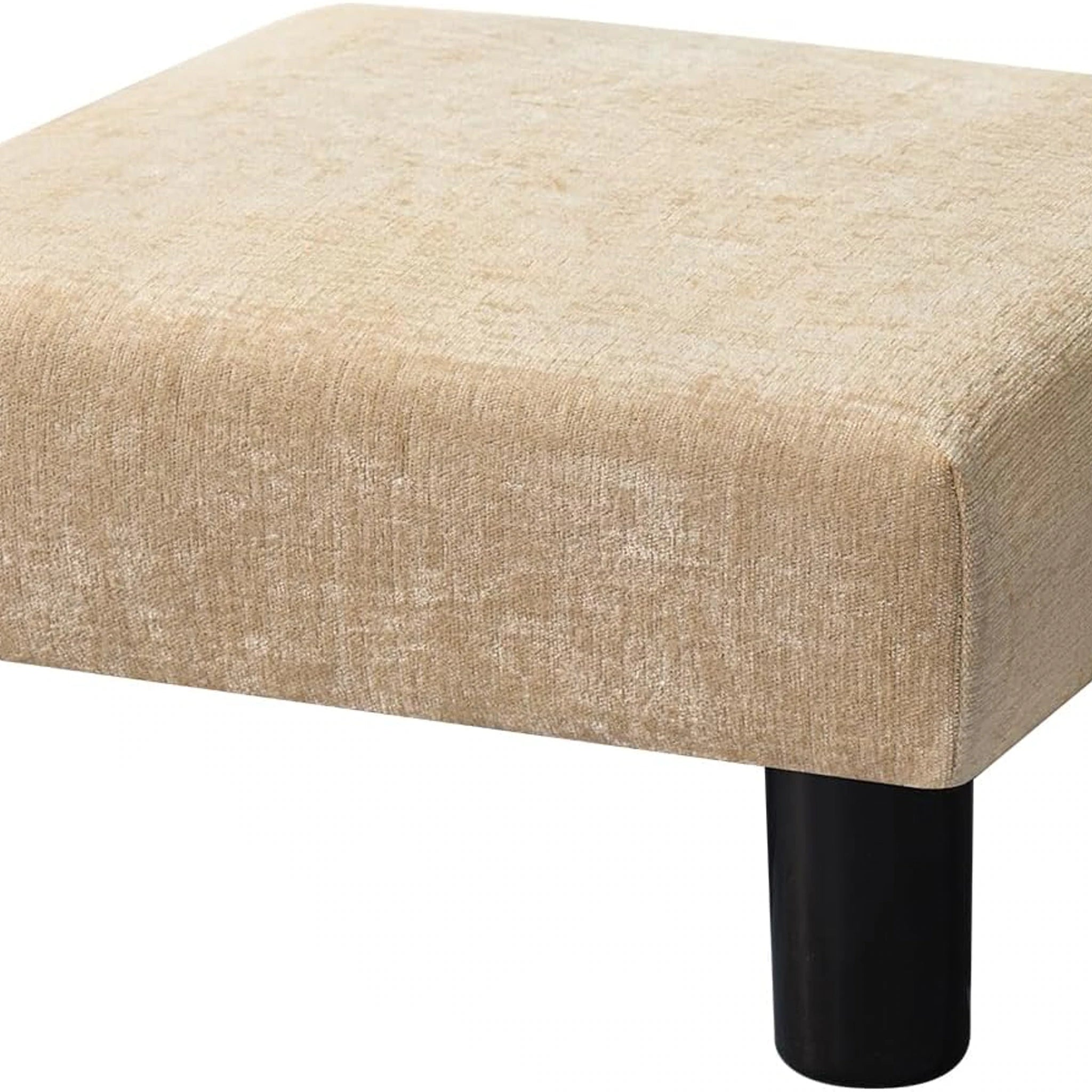 Joveco Wheat Fabric Footrest Stool – styled home scene